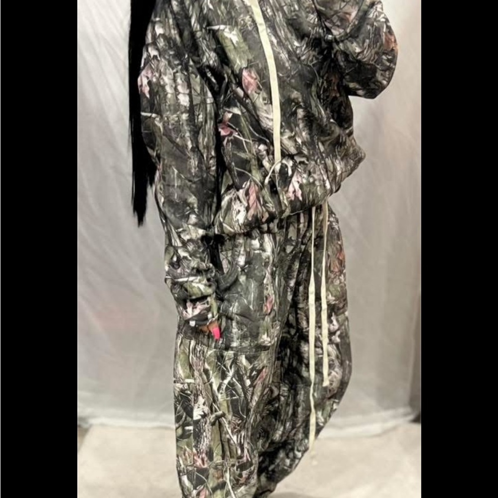POL Camouflage Utility Jacket and Pants Set